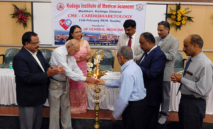 ಮಡಿಕೇರಿ : ಸಕ್ಕರೆ ಖಾಯಿಲೆ, ಹೃದಯ ರೋಗದ ಕುರಿತು ವಿಚಾರ ಸಂಕಿರಣ